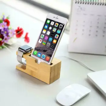 Nova moda de Carregamento Dock Carregador Titular Suporte Para Apple Relógio iWatch iPhone, Telefone Móvel