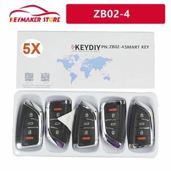 5PCS/MONTE Universal ZB02-4 KD Chave Inteligente Remoto para o KD-X2 Chave do Carro Remotos de Substituição, Ajuste de Mais de 2000 Modelos