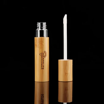 brilho labial recipientes de 5ml /6ml de Bambu gloss tubo de maquiagem recipiente lipbalm recipiente atacado
