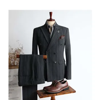 Feito Noivo Vestido de Noiva Blazer Ternos, Calças de Negócios de High-end do Clássico Vestido de Calças de ZHA08-33999
