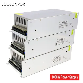 Iluminação de Transformadores de 220V Ac para corrente contínua de 12V 24V 48V Total de Potência de 1000W de Potência do Transformador de Alimentação para Iluminação Led