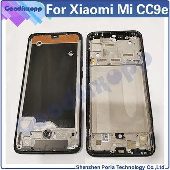 Para Xiaomi Mi CC9E Mídia Caso Moldura da Frente , do Meio Moldura do painel , Tela de LCD de Apoio Frontal Quadro