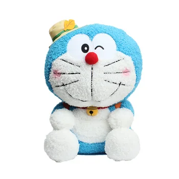 36cm Doraemon Brinquedo de Pelúcia Genuíno Azul Mochila de Máquina de Gato Kawaii Doll Macio Animal de Pelúcia Almofadas Dom Crianças Anime Recheado de Pelúcia