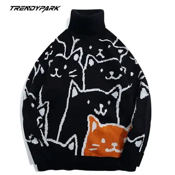 AAASweater Borboleta de Impressão de Malha Macia O-pescoço Pullover dos Homens com Roupas Harajuku Casual Streetwear Malhas Oversize Tops de Camisola