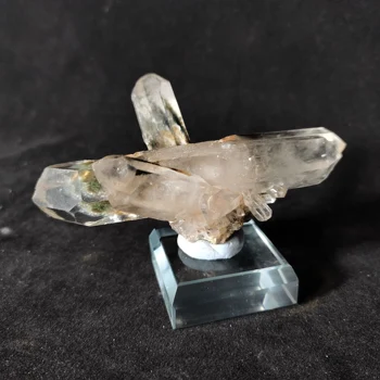 98.5 gSingle de cristal mineral amostra de verde natural do espírito de cristal de quartzo