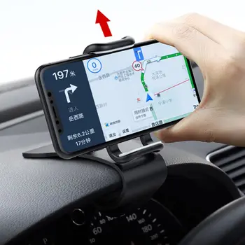 Dashboard do carro, para Montagem Móvel celular Titular Stand Clipe no Berço Universal GPS do Telemóvel do Suporte Giratório