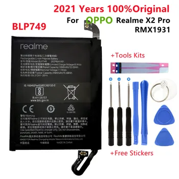 2021 Novo original 3900mAh Bateria BLP749 Para OPPO Realme X2 Pro RMX1931