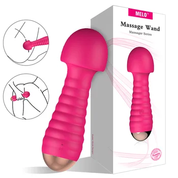 Os Brinquedos Sexuais Femininos Vibrador De Silicone Espiral Vibrador Portátil Pequeno Bastão De Massagem
