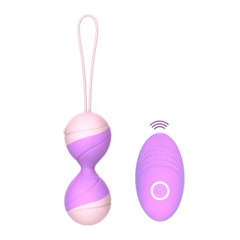 Bolas Kegel Vibrador de Vibração Ovo de Brinquedos Sexuais Para a Mulher de Controle Remoto Vaginal Apertado exercício Ben Wa Gueixa Muscular Diminuir Brinquedos Sexuais