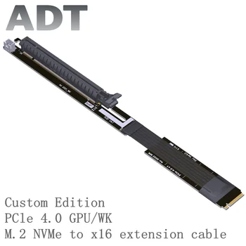 2022 nova placa gráfica cabo de extensão USB não PCIe4.0x16 para M. 2 NVMe compatível com Um cartão N cartão de ADT