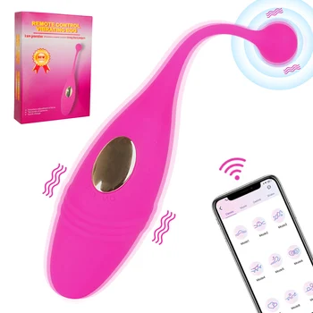 9 Frequência Remoto Sem Fio Vibrador Vibradores Vagina Bola Bluetooth Vibração Ovo Estimulador De Clítoris Formação De Brinquedos Sexuais Para Mulheres De 18