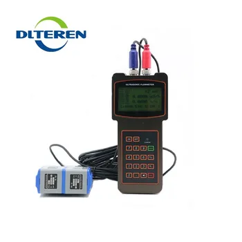 DLTEREN TDS-100H portátil medidor de vazão ultrassônico de instrumentos de medição braçadeira tipo de medidor de vazão ultrassônico