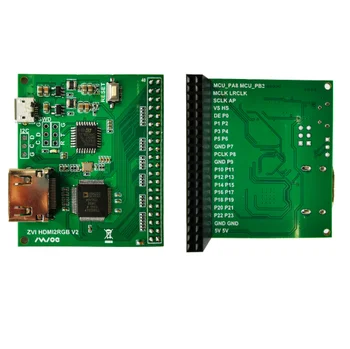 Adv7611 Conselho de Desenvolvimento HDMI para Rgb888 / Bt656 / Bt1120 Torta de Framboesa Driver de Tela