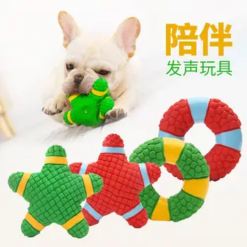 Suprimentos Para Animais De Estimação Látex Brinquedos De Som Interativo Dentição Cachorro Brinquedos