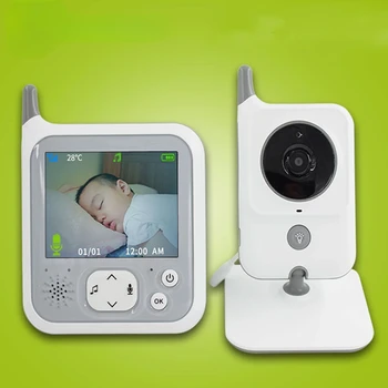 3.2 polegadas de Vídeo sem Fio do Bebê da Cor do Monitor a Luz da Noite portátil do Bebê Babá Câmera de Segurança INFRAVERMELHO LED de Visão Noturna interfone