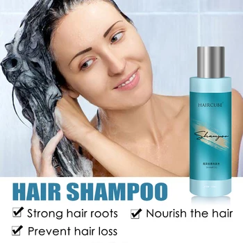 Anti queda de Cabelo Shampoo Promove o Crescimento do Cabelo de Controle de Óleo de Limpeza Profunda Nutrir o couro Cabeludo e Reparação de Rebrota Shampoo 120ml