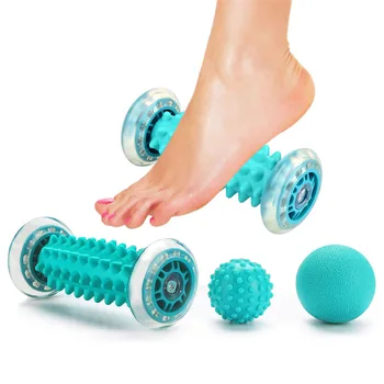 Massager do pé de Massagem Bola Kit Exercício do Yoga Bola de Fitness Utilizada para Dores Musculares Tratamento de Tecidos Profundos (Trigger Point) de Recuperação