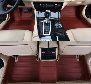 Chegada nova! Personalizar o carro especial tapetes para Infiniti QX60 7seats 2016-2013 durável ajuste perfeito salão de tapetes,frete Grátis