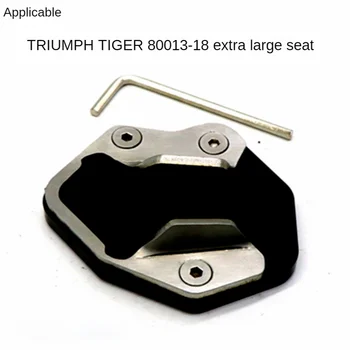 Adequado para o Triunfo Tiger800 13 a 18 de Liga de Alumínio de Retrofit para Moto Suporte do Lado do Extra Pedal de Pé Almofada Non-Slip