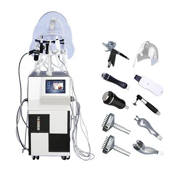 De venda superior a 10 em 1 BIO Facial Oxigênio Máquina da Beleza de 98% do Oxigênio oxigenoterapia Hiperbárica Máquina Facial