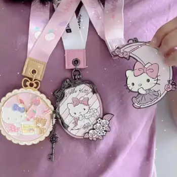 Kawaii Sanriod Anime Hobby a Minha Melodia Kuromi Cinnamoroll Kitty para Crianças Medalha de Estudante Prêmio de Honra