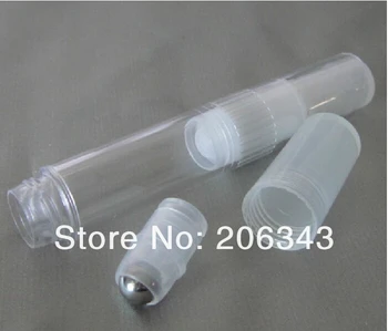NOVO: 6ml clique em tipo de cosmético caneta, rolo na garrafa , PCTA escova transparente brilho labial creme tubo