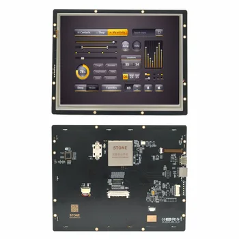 TFT LCD Módulo de 10,4 Polegadas Resistiva HMI Tela sensível ao Toque com Software E Controlador