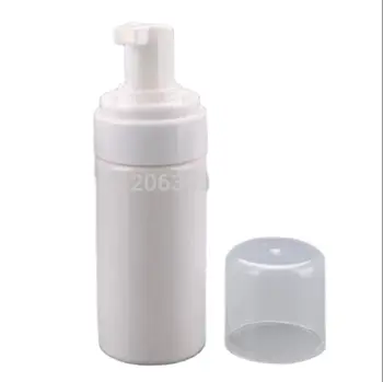 100ML branco de espuma de garrafa , MOUSSE limpador garrafa vazia da garrafa vazia da garrafa