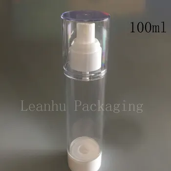 100 ml frasco de spray de vácuo cosméticos dispensação de garrafa de spray pontos de engarrafamento de luxo