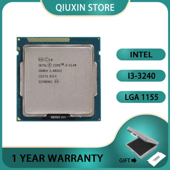 Intel Core i3-3240 i3 3240 Processador 3M 55W CPU 3.4 GHz Dual-Core LGA 1155 10pcs/Lot