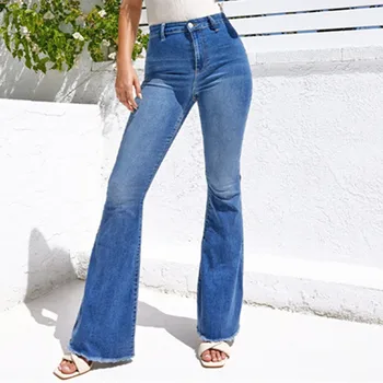 Reflexos De Estiramento Jeans De Cintura Alta Solta Confortável Jeans Rasgados Mulheres Calças De 2023 Sexy Moda Boyfriend Jeans Lápis De Cuecas, Calças