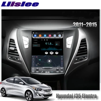 Para Hyundai i35 Elantra Avante MD UD 2011~2015 NAVI LiisLee Carro Multimédia Leitor de Mapas GPS WIFI Áudio CarPlay de Rádio-Navegação